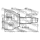 FEBEST 0810G12 Шарнирный комплект приводной вал