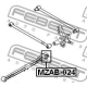 FEBEST MZAB024 Подвеска рычаг независимой подвески колеса