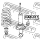 FEBEST HAB017 Втулка амортизатор