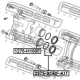 FEBEST 1276H100F Поршень корпус скобы тормоза