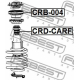 FEBEST CRB004 Подшипник качения опора стойки амортизатора