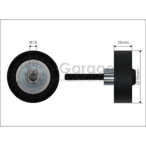 CAFFARO 2299 Паразитный / ведущий ролик поликлиновой ремень