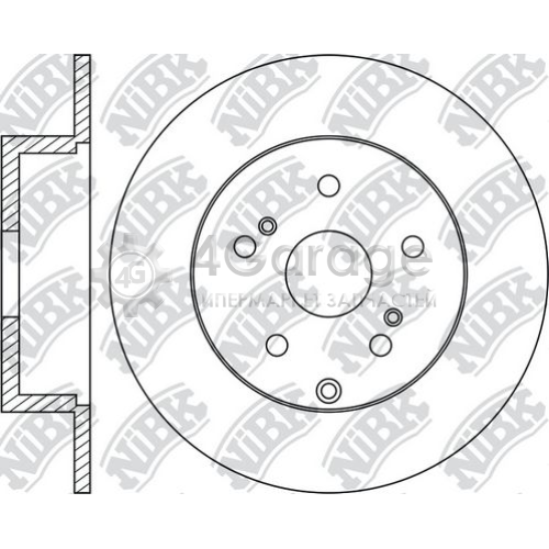 NiBK RN1201 Тормозной диск