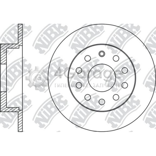 NiBK RN33005 Тормозной диск