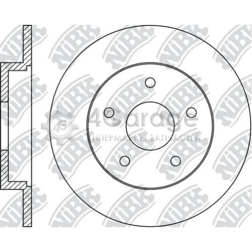 NiBK RN1189 Тормозной диск