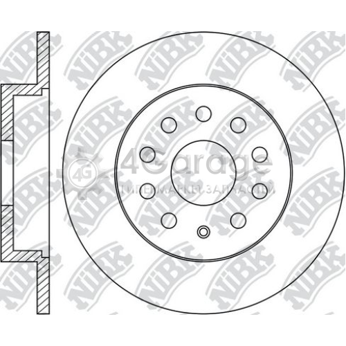 NiBK RN1227 Тормозной диск
