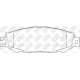 NiBK PN1326 Комплект тормозных колодок дисковый тормоз в Красноярске