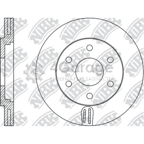NiBK RN1430 Тормозной диск