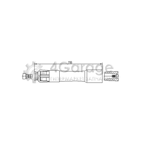 BREMI 13249A18 Вилка свеча зажигания