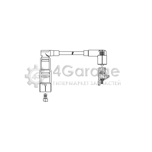 BREMI 20155 Провод зажигания