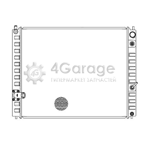 LUZAR LRc14F0A Радиатор охлаждения для автомобилей FX35/QX70 (08-) G