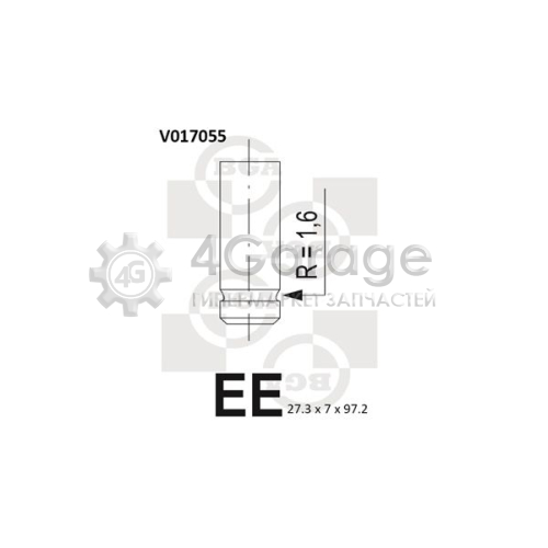 BGA V017055 Выпускной клапан в Красноярске