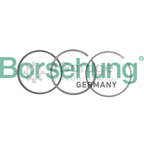 Borsehung B19036 Комплект поршневых колец в Красноярске