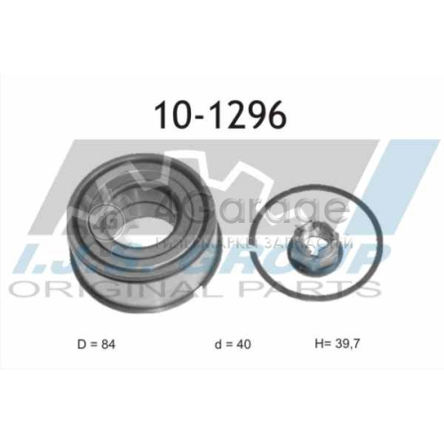Комплект подшипника ступицы колеса IJS GROUP 101296 в Нижнем Новгороде