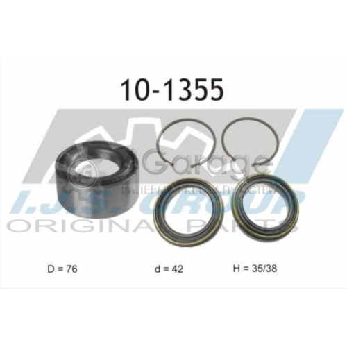 Комплект подшипника ступицы колеса IJS GROUP 101355 в Нижнем Новгороде