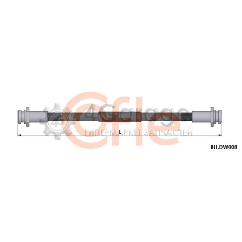 COFLE 92BHDW008 Тормозной шланг в Красноярске