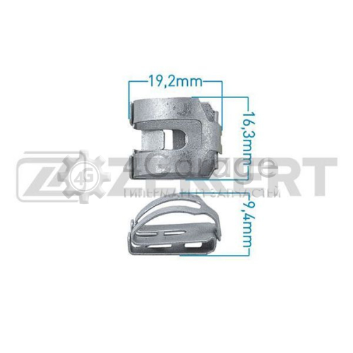 Зажим молдинг / защитная накладка ZEKKERT BE2584 в Москве