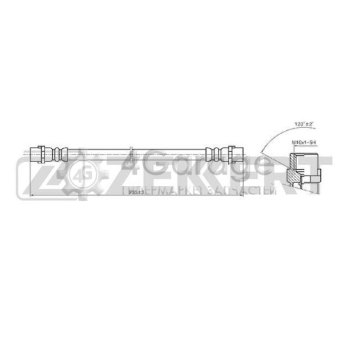 Тормозной шланг ZEKKERT BS9393 в Нижнем Новгороде