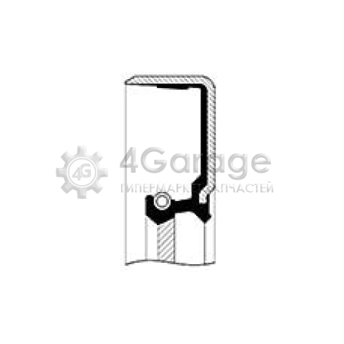 SKT 045841 Уплотняющее кольцо дифференциал в Красноярске