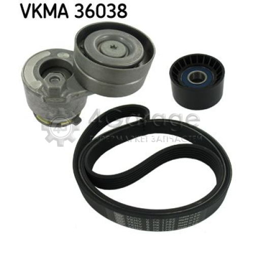 Поликлиновой ременный комплект SKF VKMA36038 в Ростове-на-Дону
