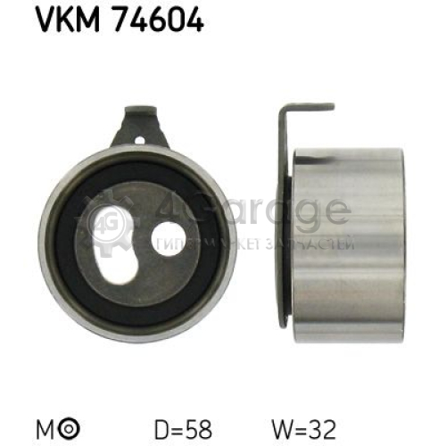 Натяжной ролик ремень ГРМ SKF VKM74604 в Ростове-на-Дону