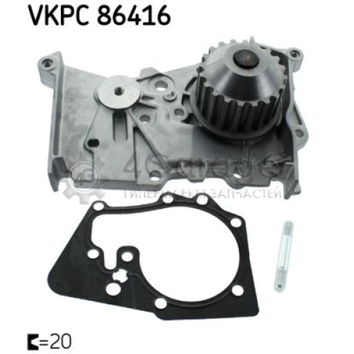 Водяной насос SKF VKPC86416 в Москве