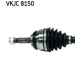 SKF VKJC8150 Приводной вал в Красноярске