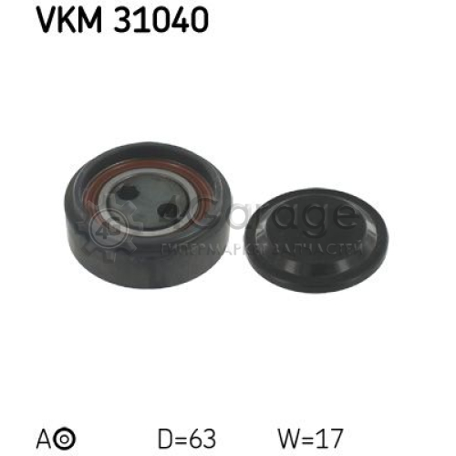 SKF VKM31040 Натяжной ролик поликлиновой ремень