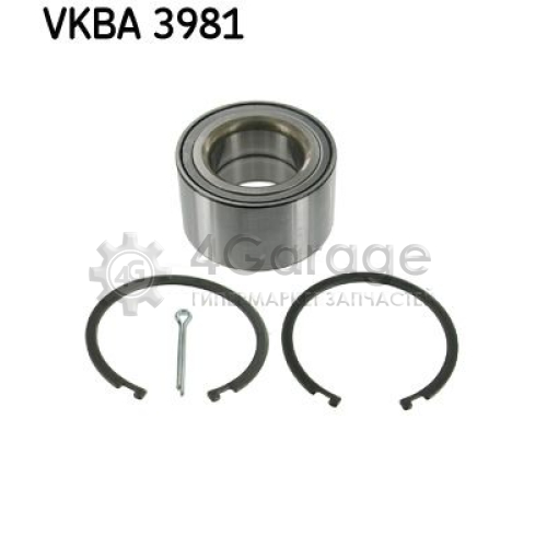 SKF VKBA3981 Комплект подшипника ступицы колеса в Красноярске