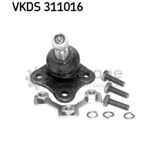 SKF VKDS311016 Шарнир независимой подвески / поворотного рычага