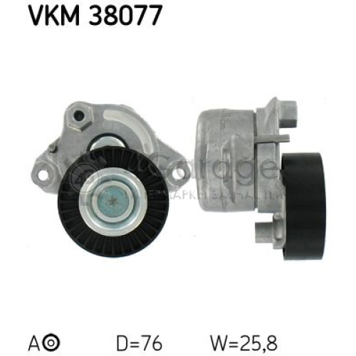 Натяжной ролик поликлиновой ремень SKF VKM38077 в Нижнем Новгороде