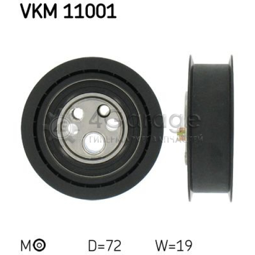 Натяжной ролик ремень ГРМ SKF VKM11001 в Москве