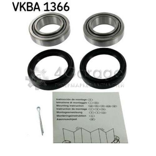 Комплект подшипника ступицы колеса SKF VKBA1366 в Ростове-на-Дону