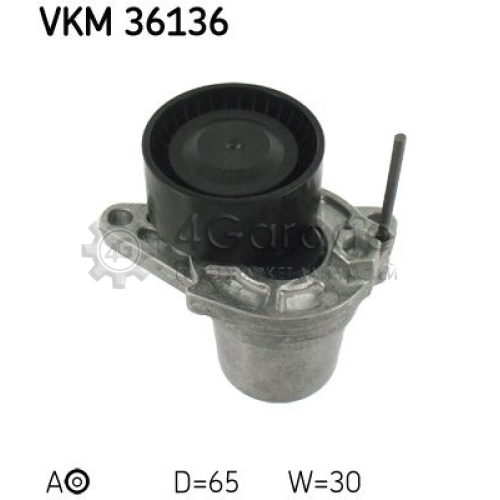 SKF VKM36136 Натяжной ролик поликлиновой ремень