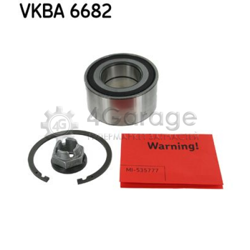 SKF VKBA6682 Комплект подшипника ступицы колеса