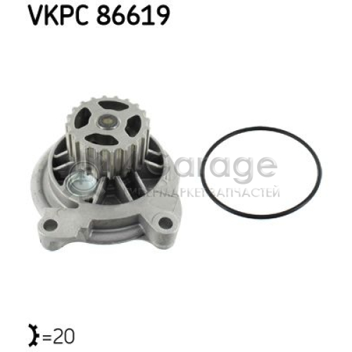 Водяной насос SKF VKPC86619 в Нижнем Новгороде