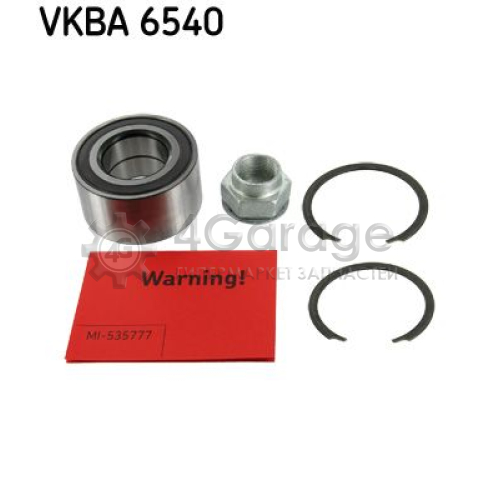 SKF VKBA6540 Комплект подшипника ступицы колеса