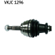 Приводной вал SKF VKJC1296 в Москве