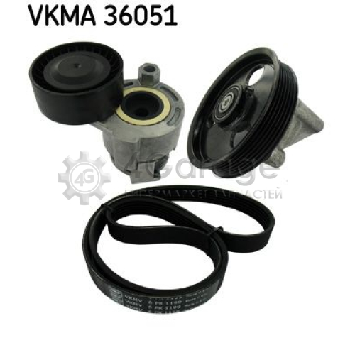 Поликлиновой ременный комплект SKF VKMA36051 в Нижнем Новгороде