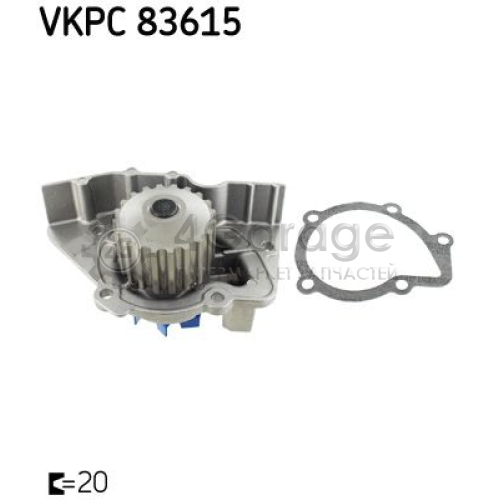 Водяной насос SKF VKPC83615 в Москве