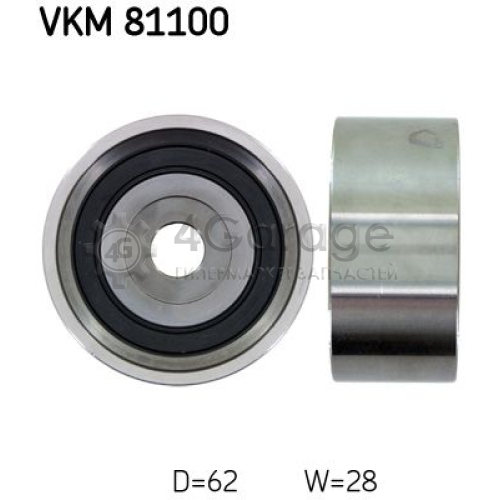 Паразитный / Ведущий ролик зубчатый ремень SKF VKM81100 в Ростове-на-Дону