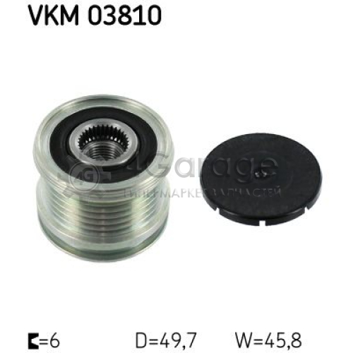 Механизм свободного хода генератора SKF VKM03810 в Нижнем Новгороде