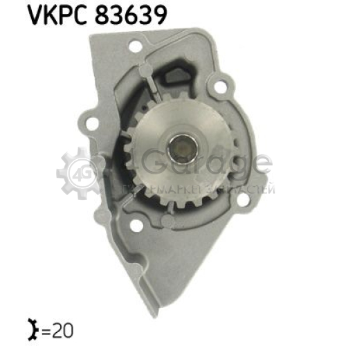 Водяной насос SKF VKPC83639 в Ростове-на-Дону
