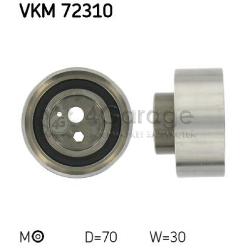 Натяжной ролик ремень ГРМ SKF VKM72310 в Ростове-на-Дону