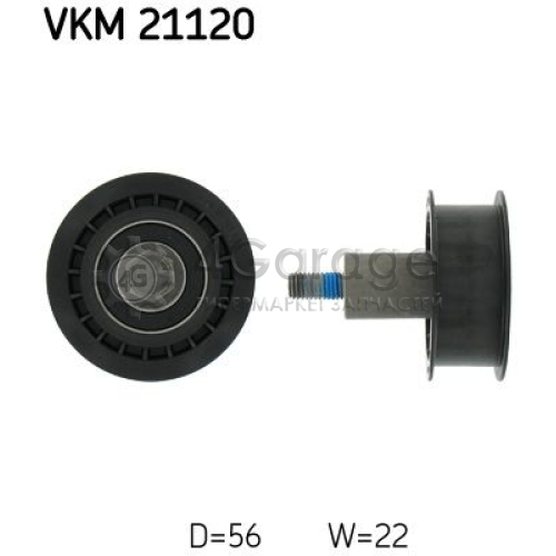 Паразитный / Ведущий ролик зубчатый ремень SKF VKM21120 в Нижнем Новгороде