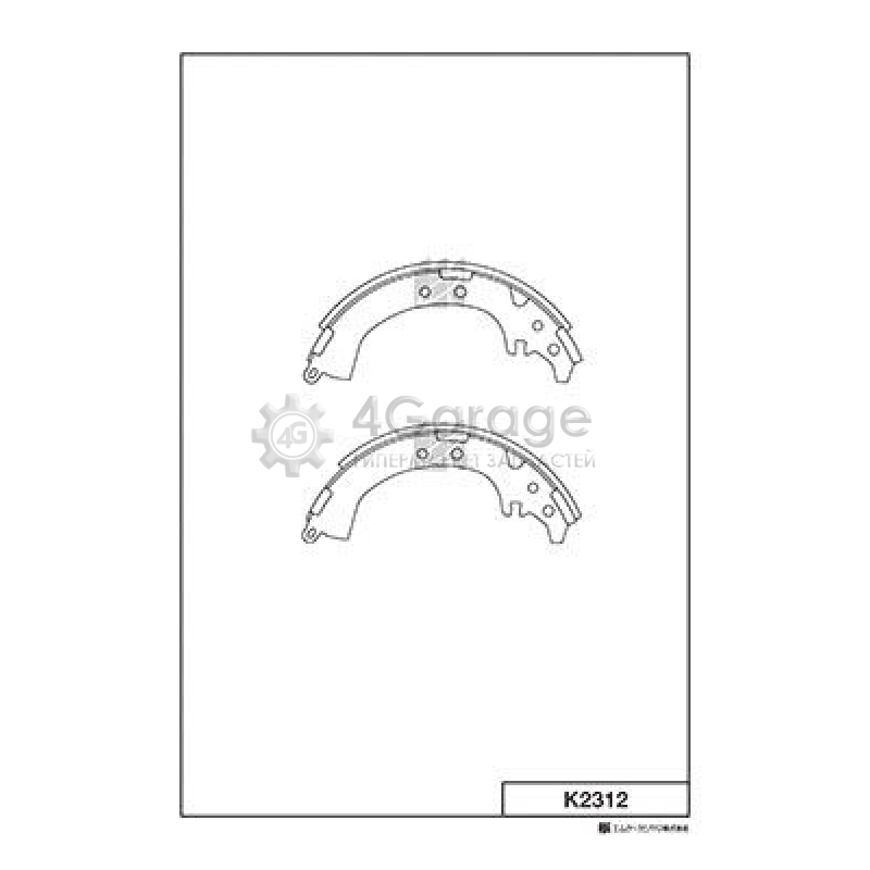 Тормозные колодки mk kashiyama