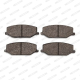 FERODO FDB396 Комплект тормозных колодок дисковый тормоз PREMIER ECO FRICTION в Красноярске