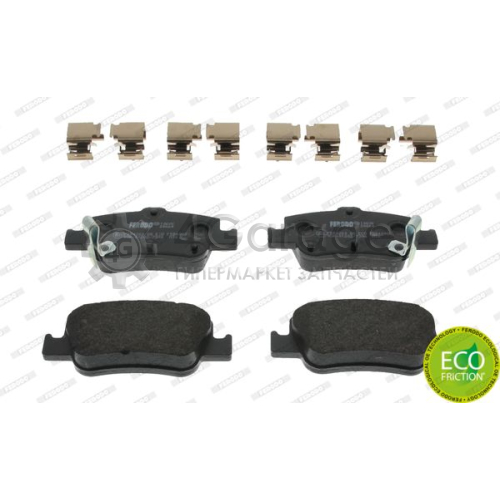 FERODO FDB4048 Комплект тормозных колодок дисковый тормоз PREMIER ECO FRICTION в Красноярске