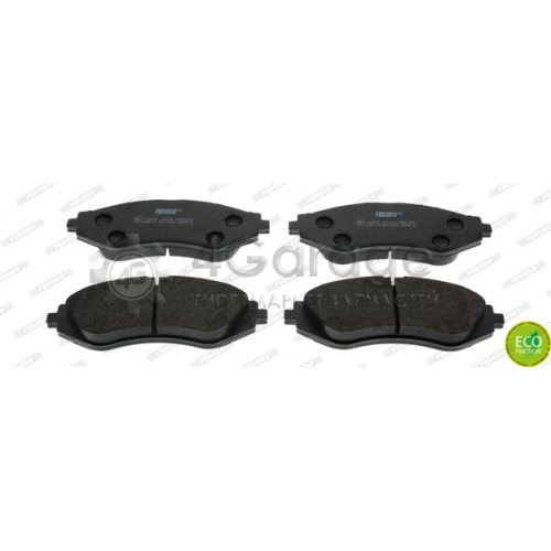 Комплект тормозных колодок дисковый тормоз PREMIER ECO FRICTION FERODO FDB1369 в Нижнем Новгороде