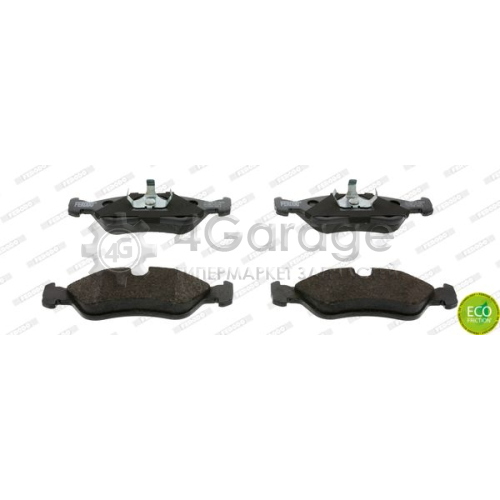 Комплект тормозных колодок дисковый тормоз PREMIER ECO FRICTION FERODO FDB584 в Москве